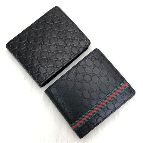 gucci men's wallet used.